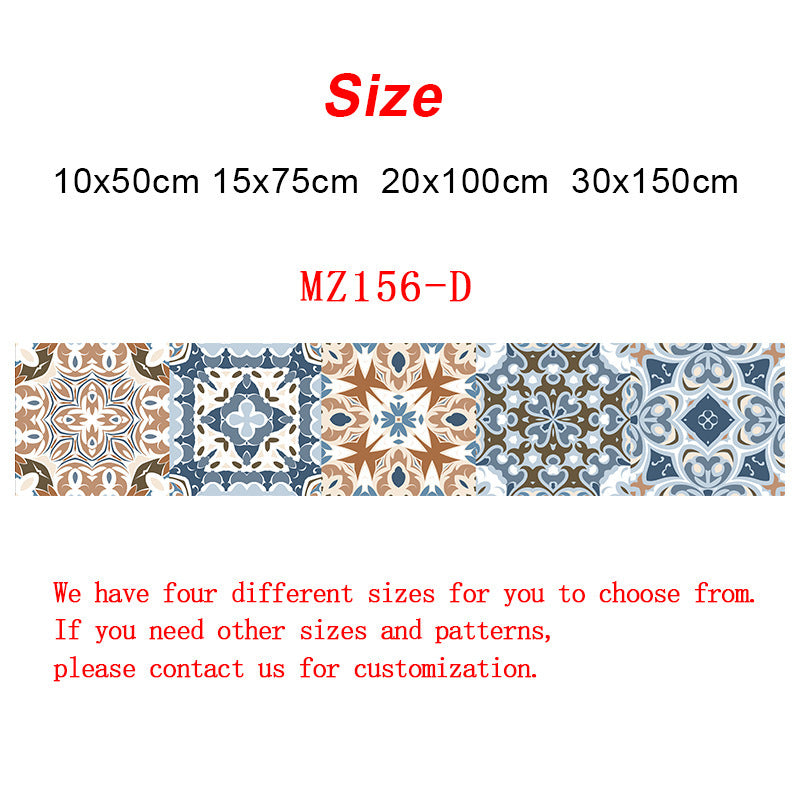 Waterproof self-adhesive wall sticker