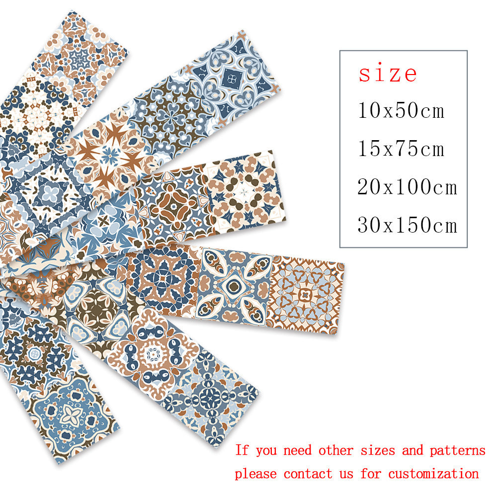 Waterproof self-adhesive wall sticker