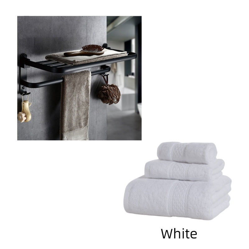 Towel rack towel rack shelf foldable wall hanging