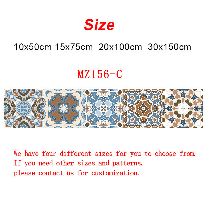 Waterproof self-adhesive wall sticker